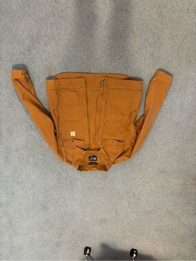 Carhartt Men's Duck Canvas Coat in Carhartt Brown